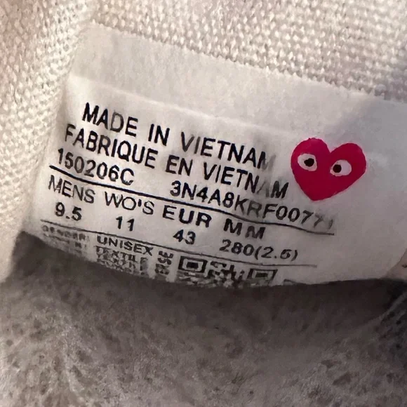 Converse X Play Comme Des Garçons Chuck Taylor sneakers - Picture 8 of 14